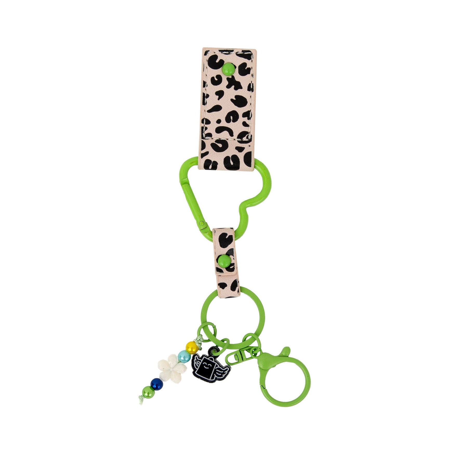 Llavero con charms - Animal print topos | Mr.Wonderful
