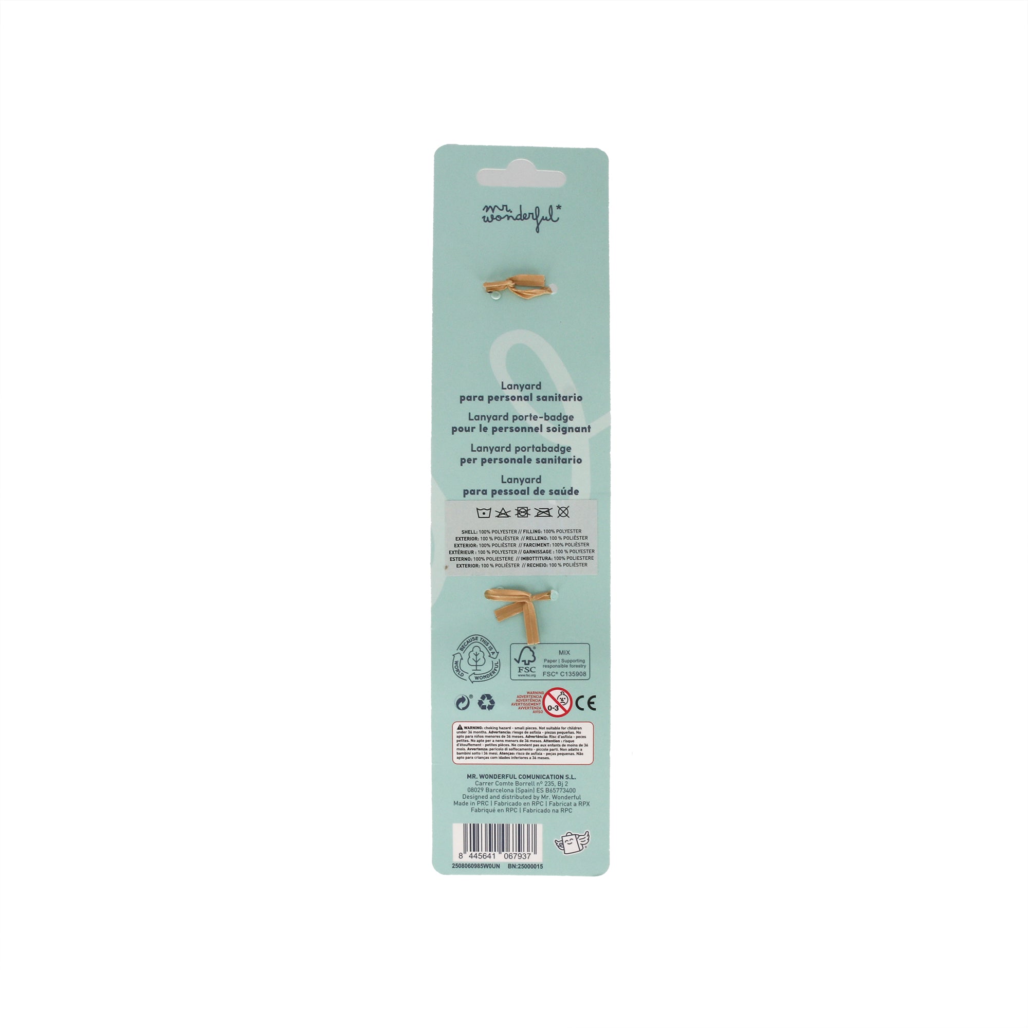 Lanyard strap so healthcare staff can keep their daily essentials close at hand