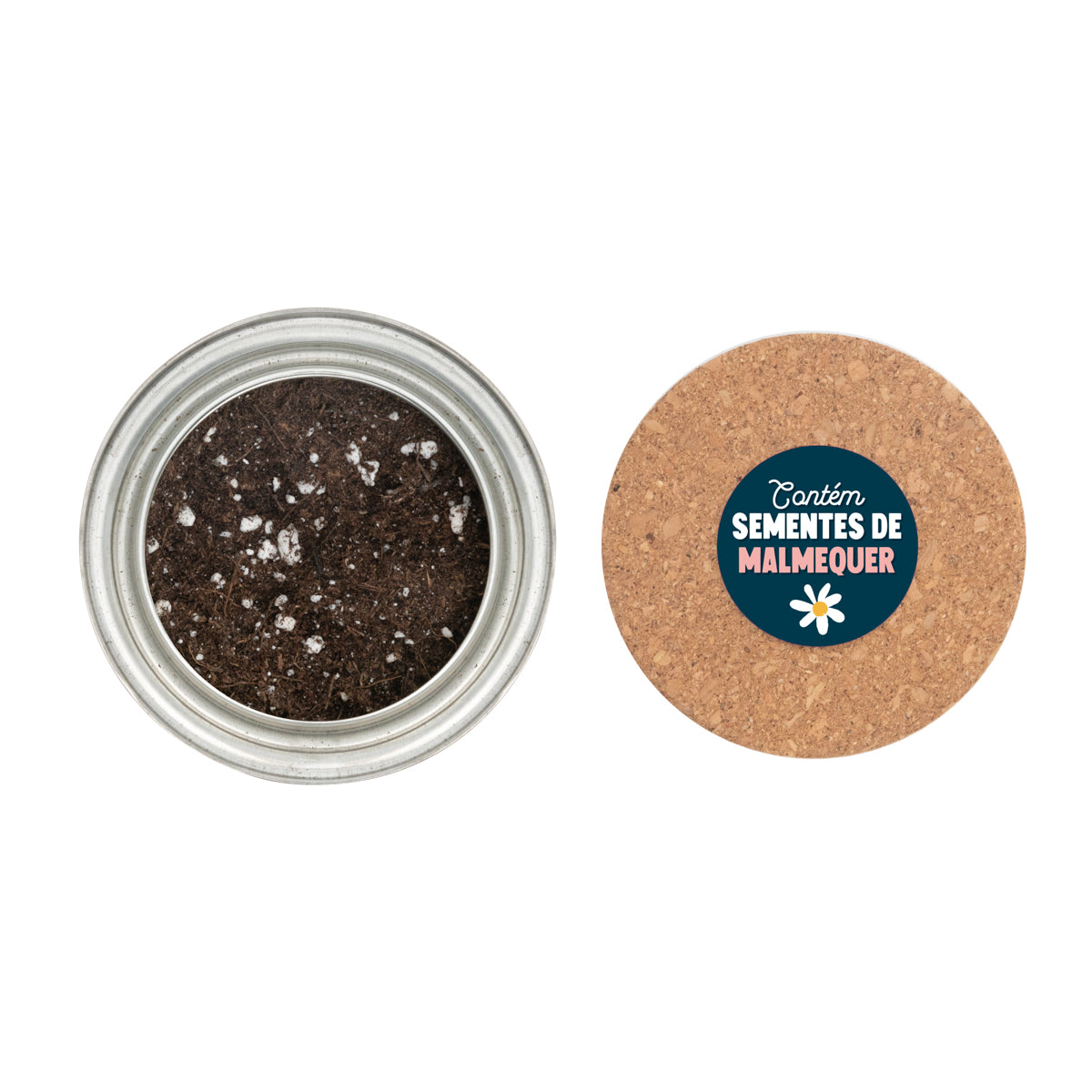 Lata com sementes - Ter tudo à mão de semear é mesmo espetacular