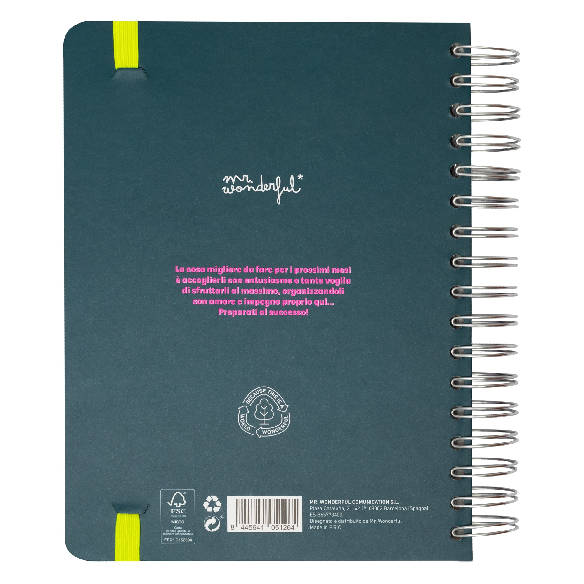 Agenda Office 2025 Giornaliera - Un anno molto wonderful.