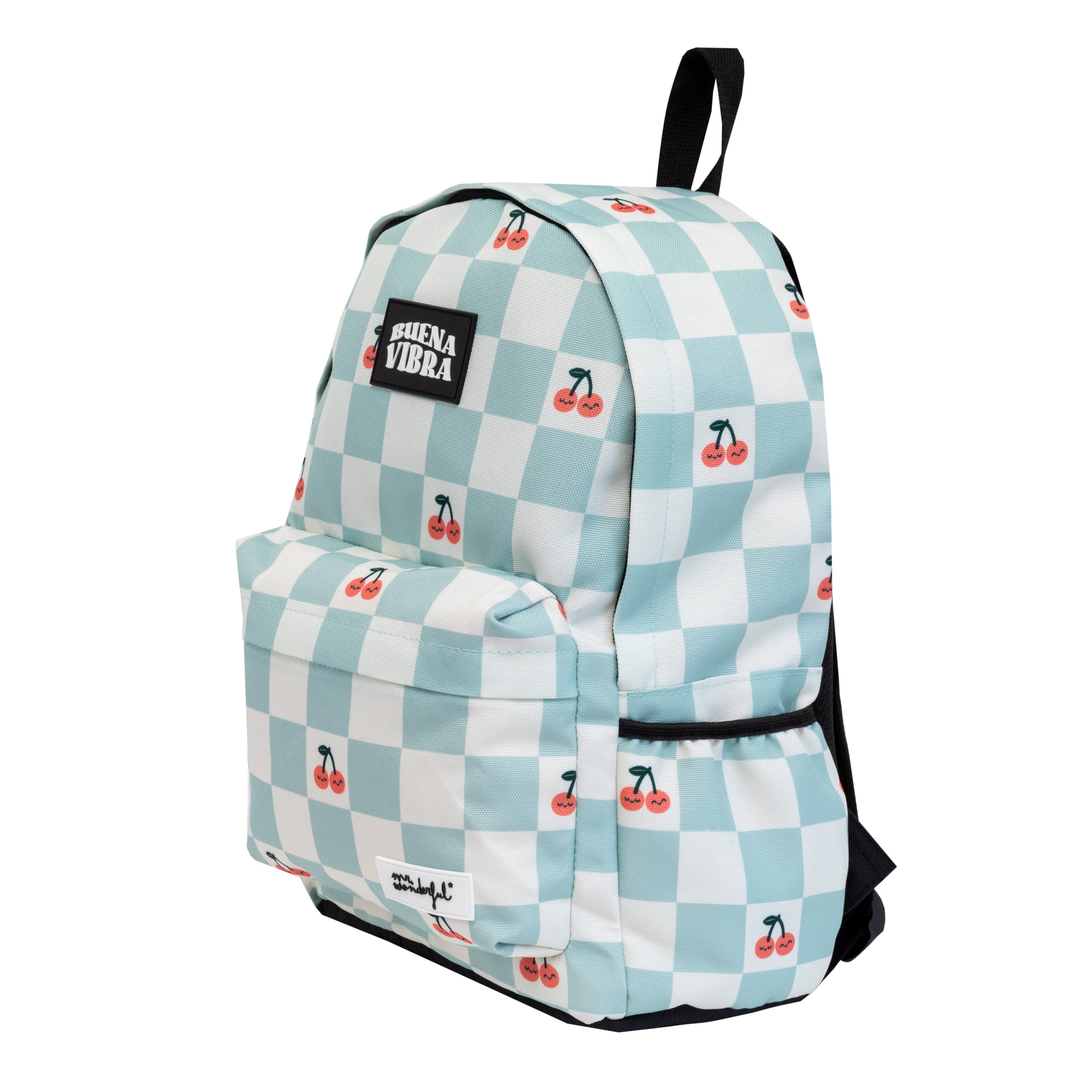 Mochila Oxford cerezas - Buena vibra
