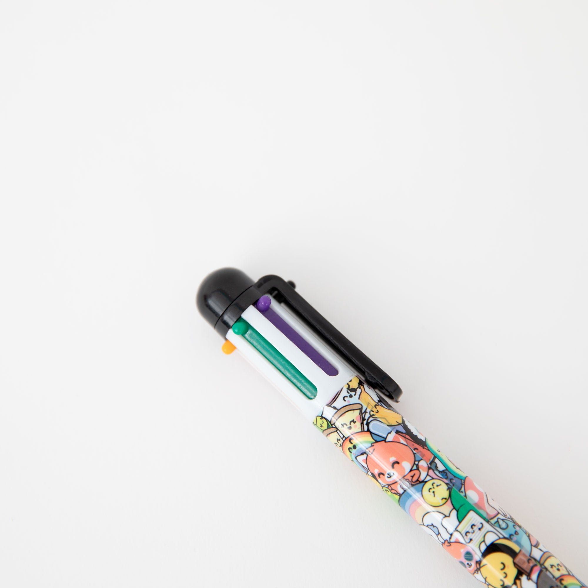Bolígrafo multicolor – ¡6 colores, mil ideas y todos los personajes Mr. Wonderful!