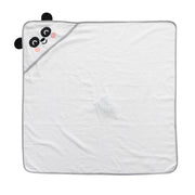 Toalla con capucha para bebés Mr. Wonderful para baños la mar de divertidos - Oso panda