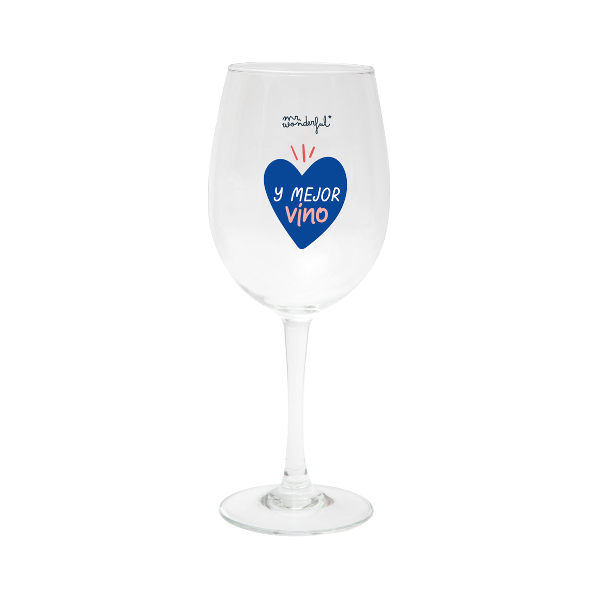 Set de 2 copas de vino - Buena vibra y mejor vino