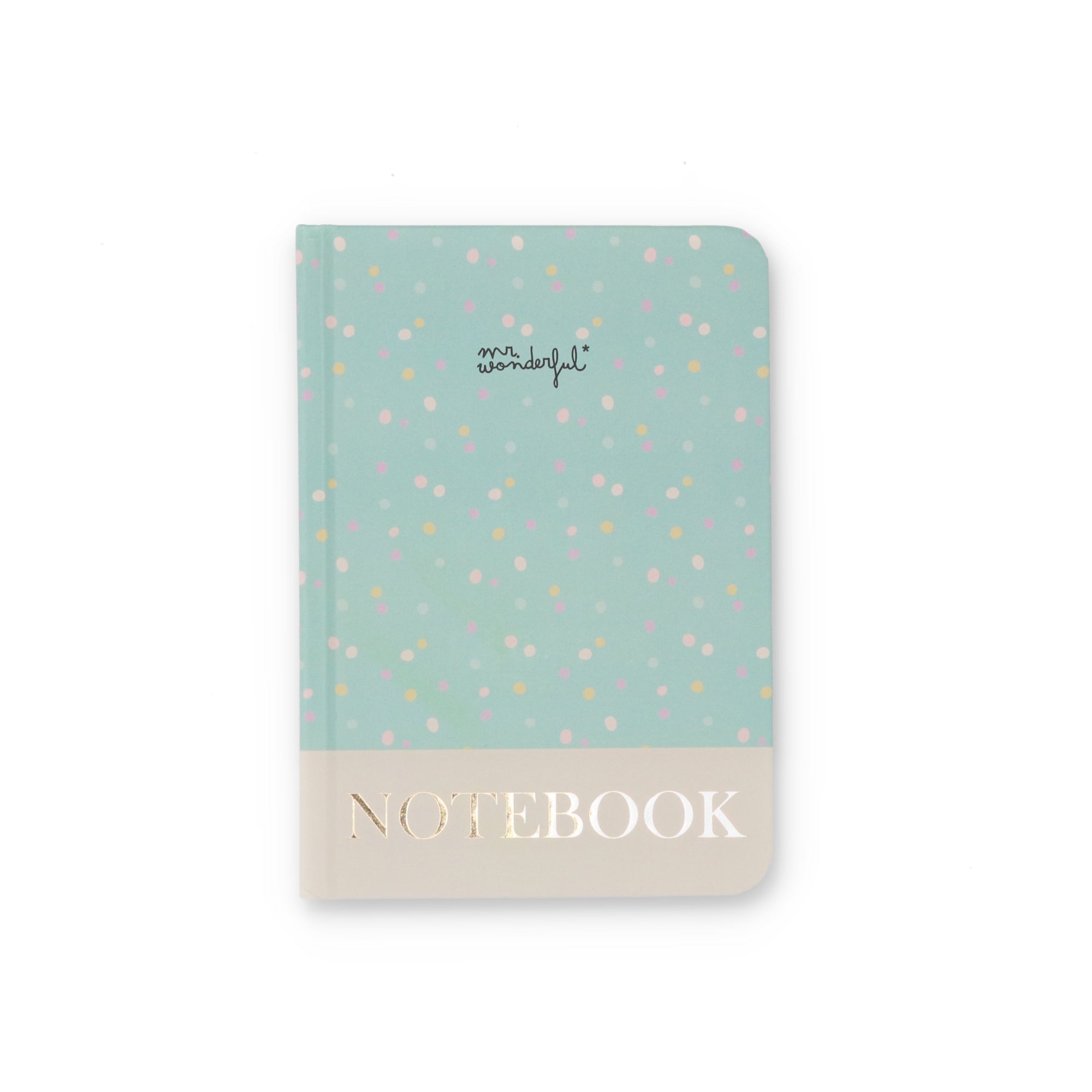 A6 notebook - Polka dot print