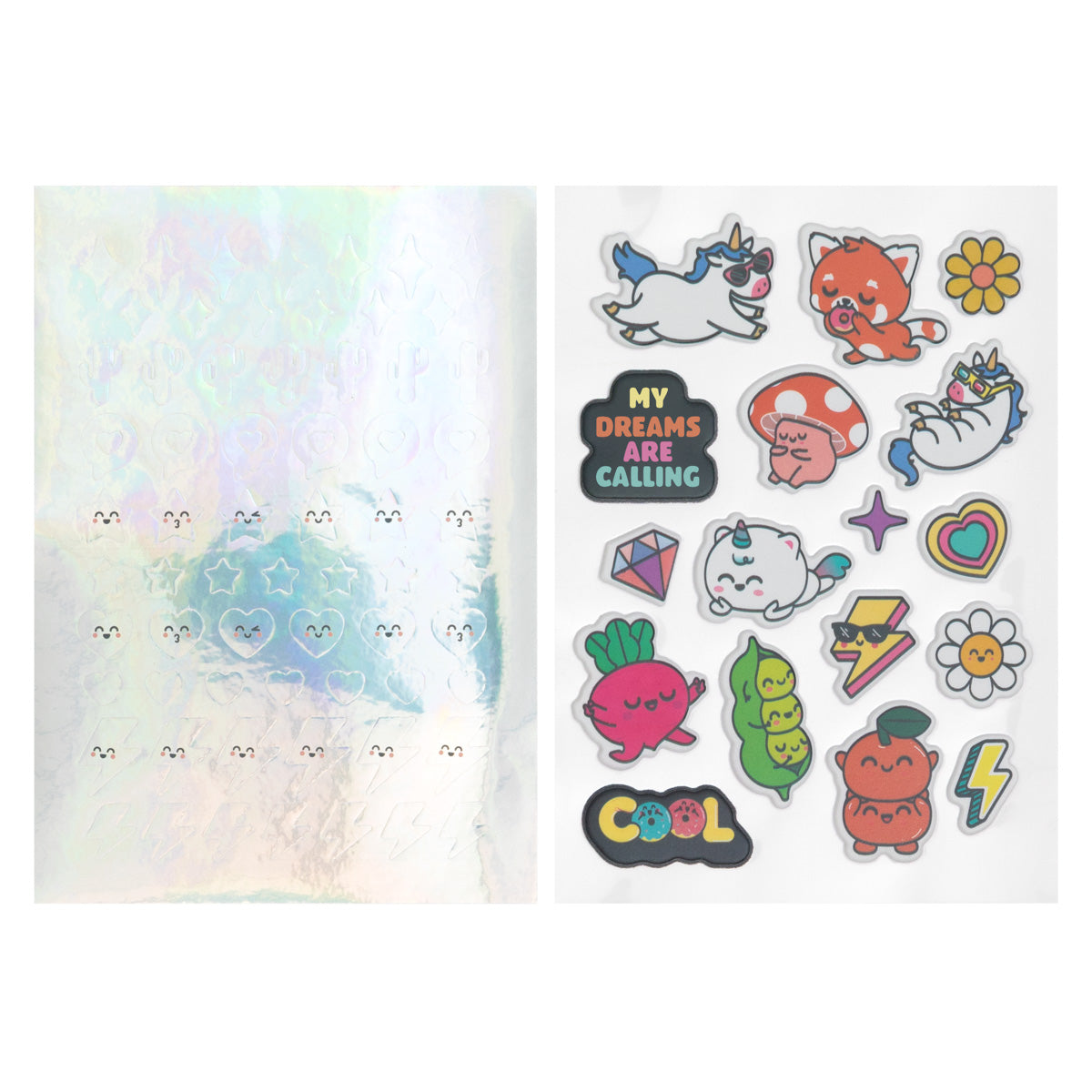 Stickers that fill each day with happiness.