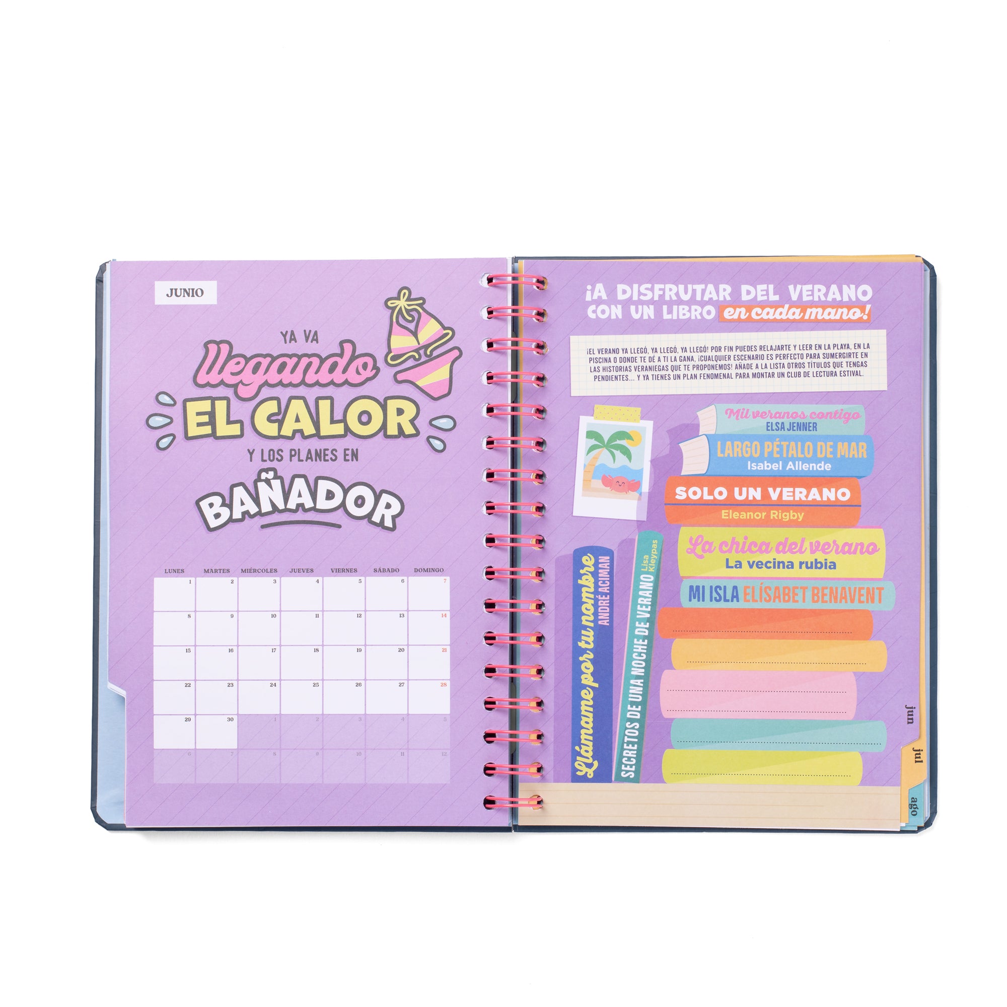 Agenda Wonder 2025-26 Semanal - Planazos, ilusiones y buenas vibraciones