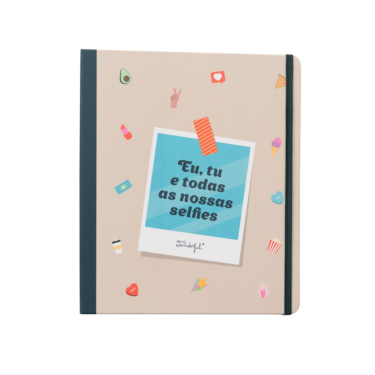 Kit para fazer um álbum de fotos de selfies - Um não