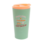 Copo take away térmico com mensagem motivacional em português Mr. Wonderful - Copo para te recordar que és espetacular