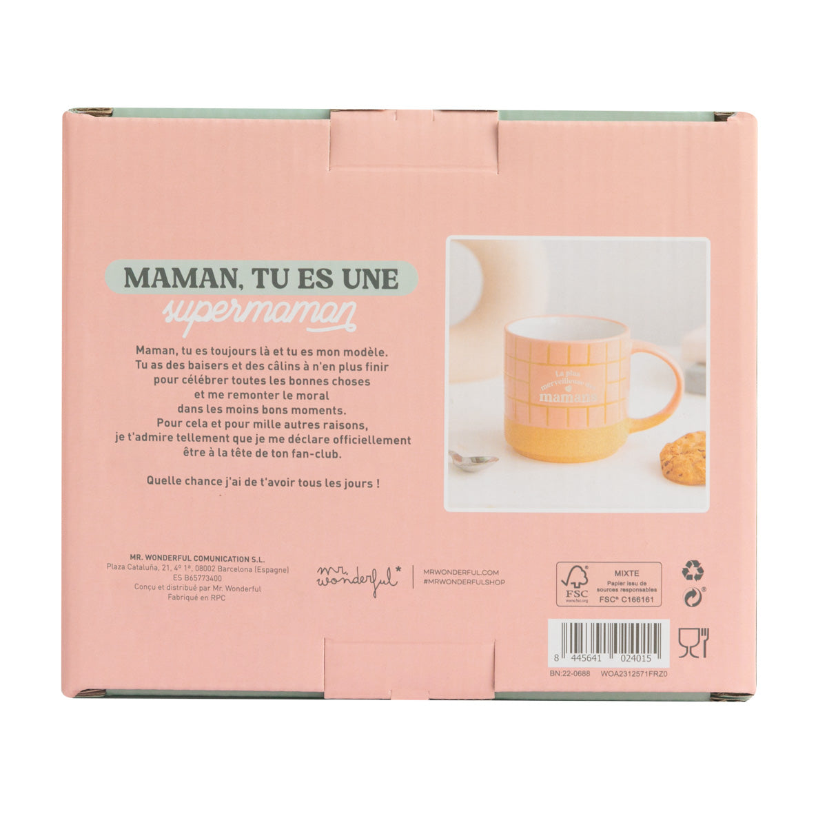 Mug - La plus merveilleuse des mères 