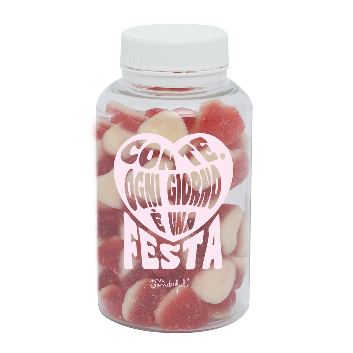 Scatola di caramelle - Con te, ogni giorno è una festa