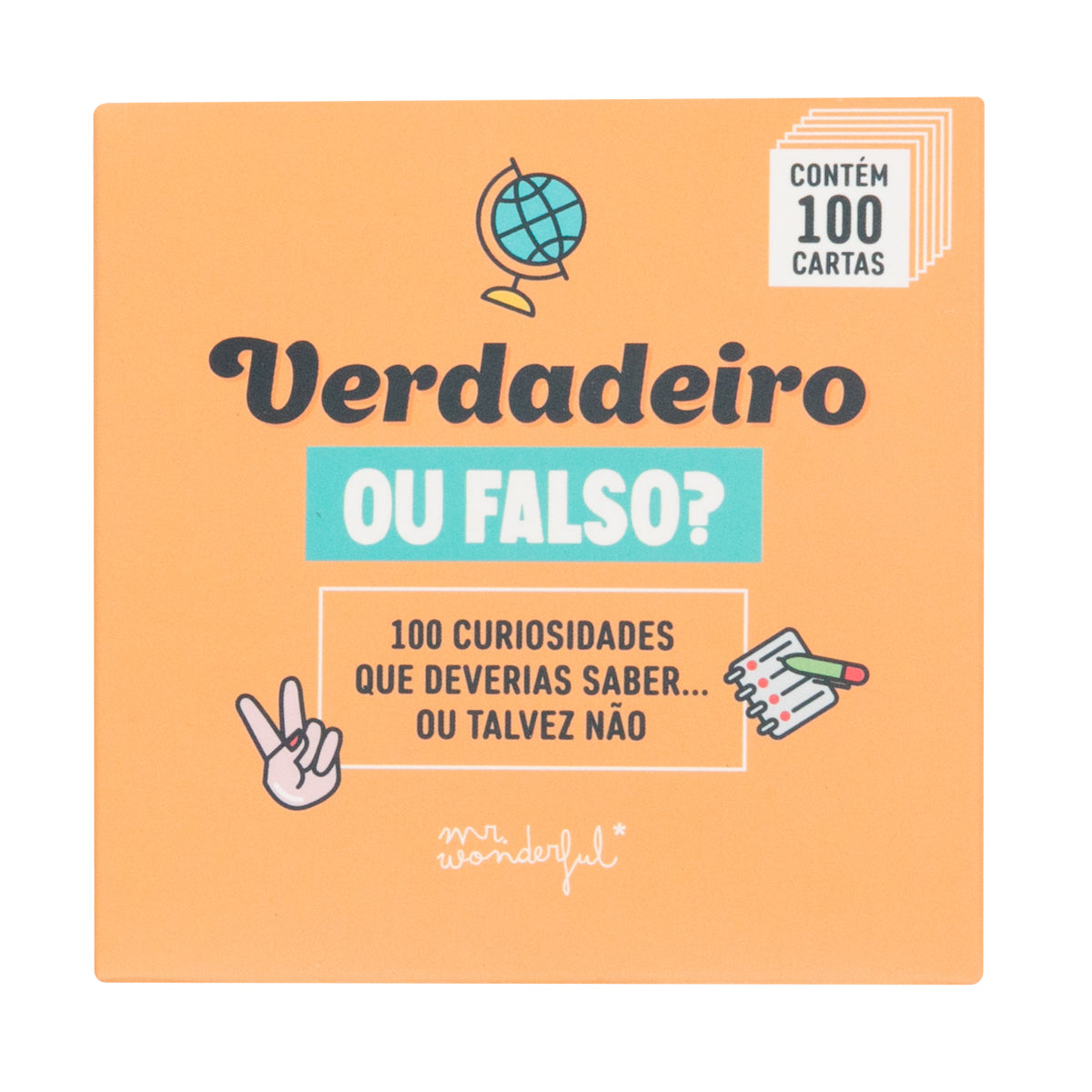 Jogo de cartas - Verdadeiro ou falso? 