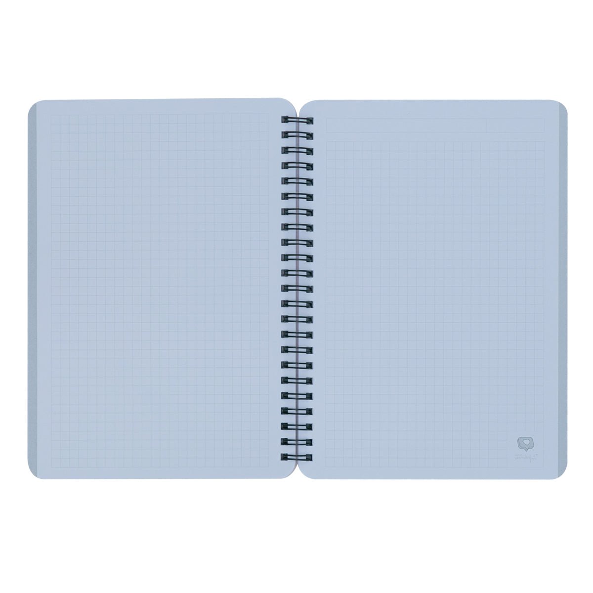 A4 notebook Festival pink and black - Go with the flow