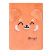 Pelúcia para caderno A5 - Panda vermelho Wondo 