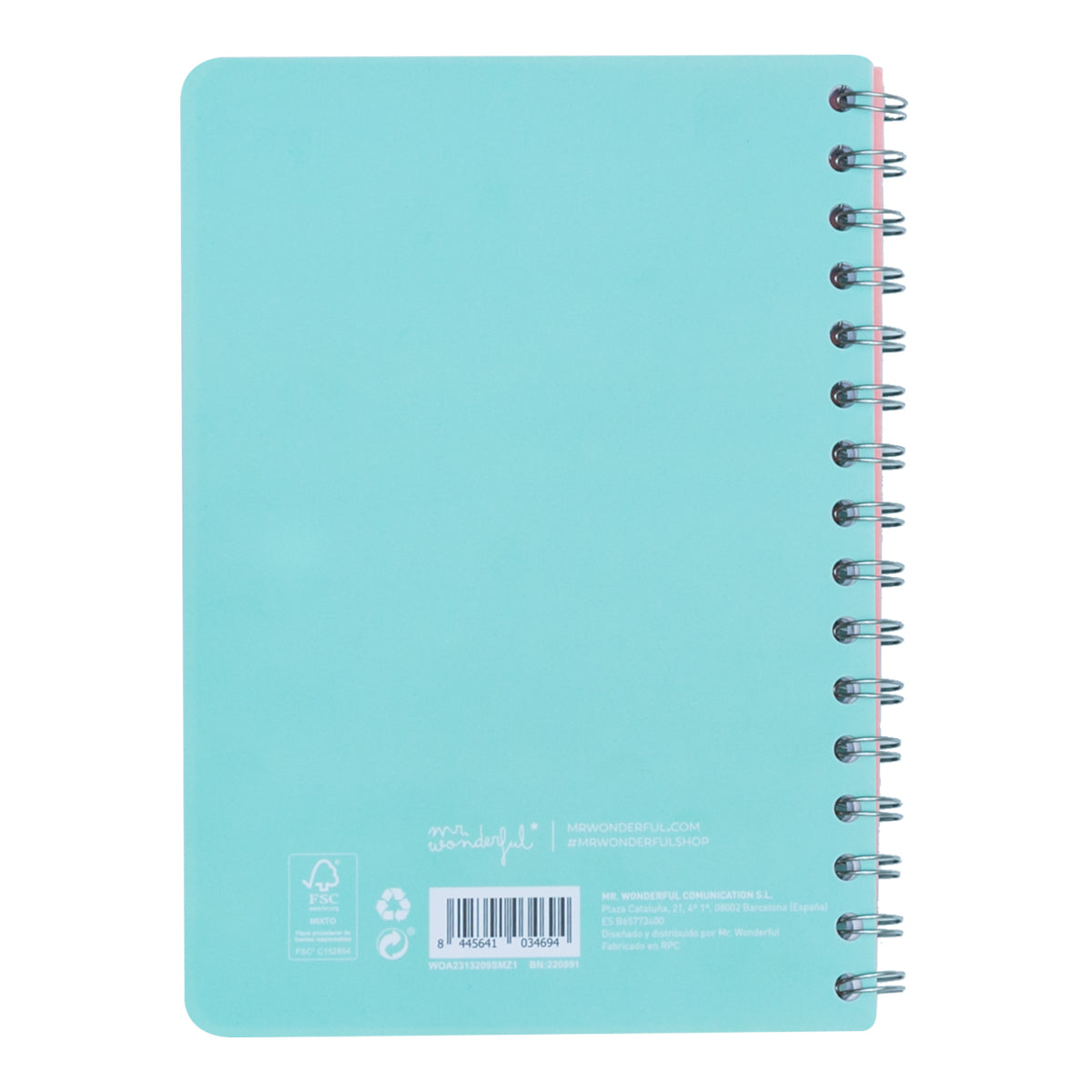 Caderno A5 3D - Unicórnio 