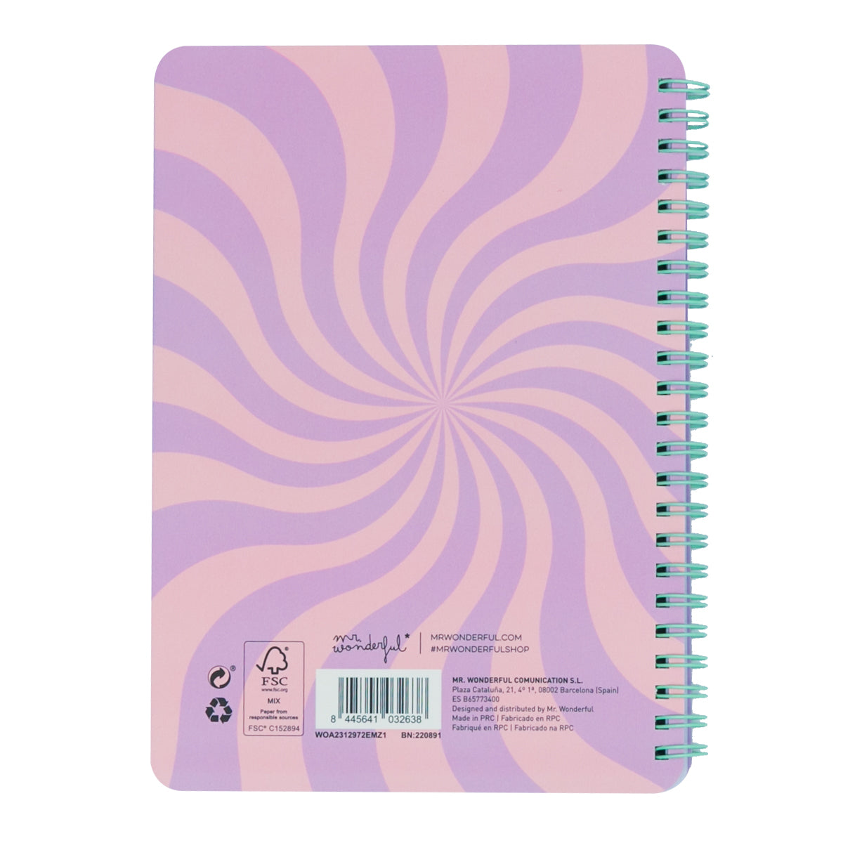 A5 notebook - Goal: all my great successes