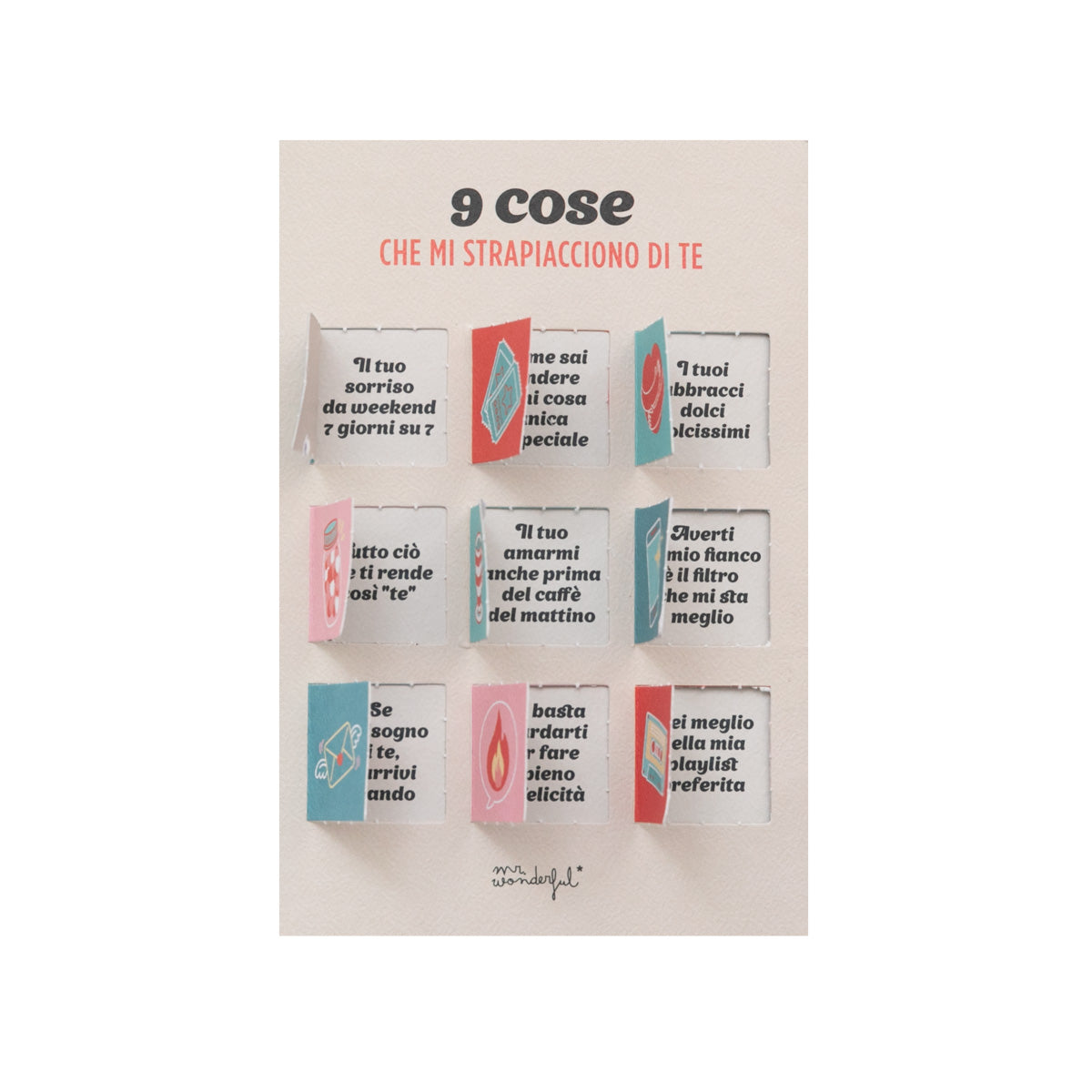 Biglietto - 9 cose che mi...