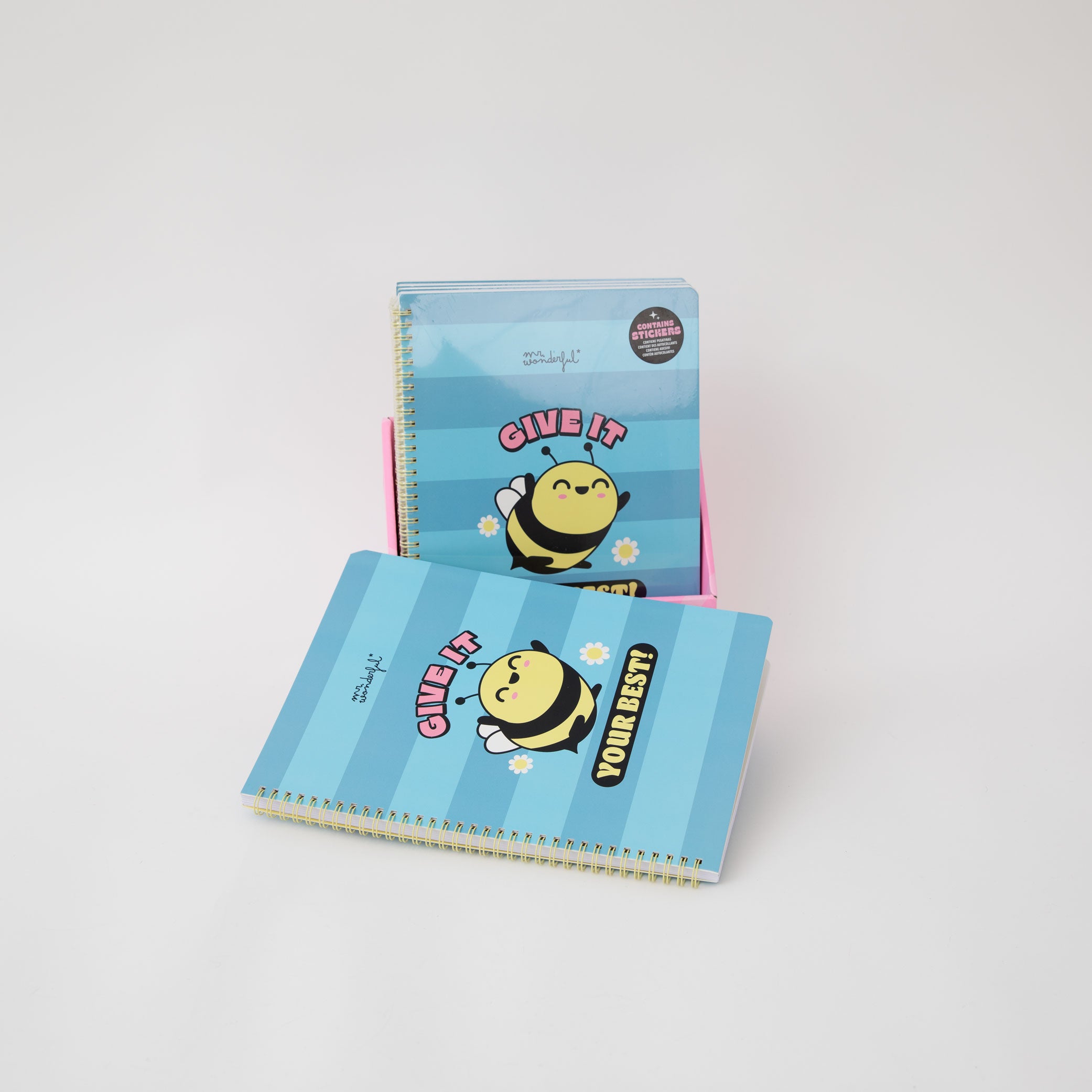 A4 notebook Bee - Give it your best!