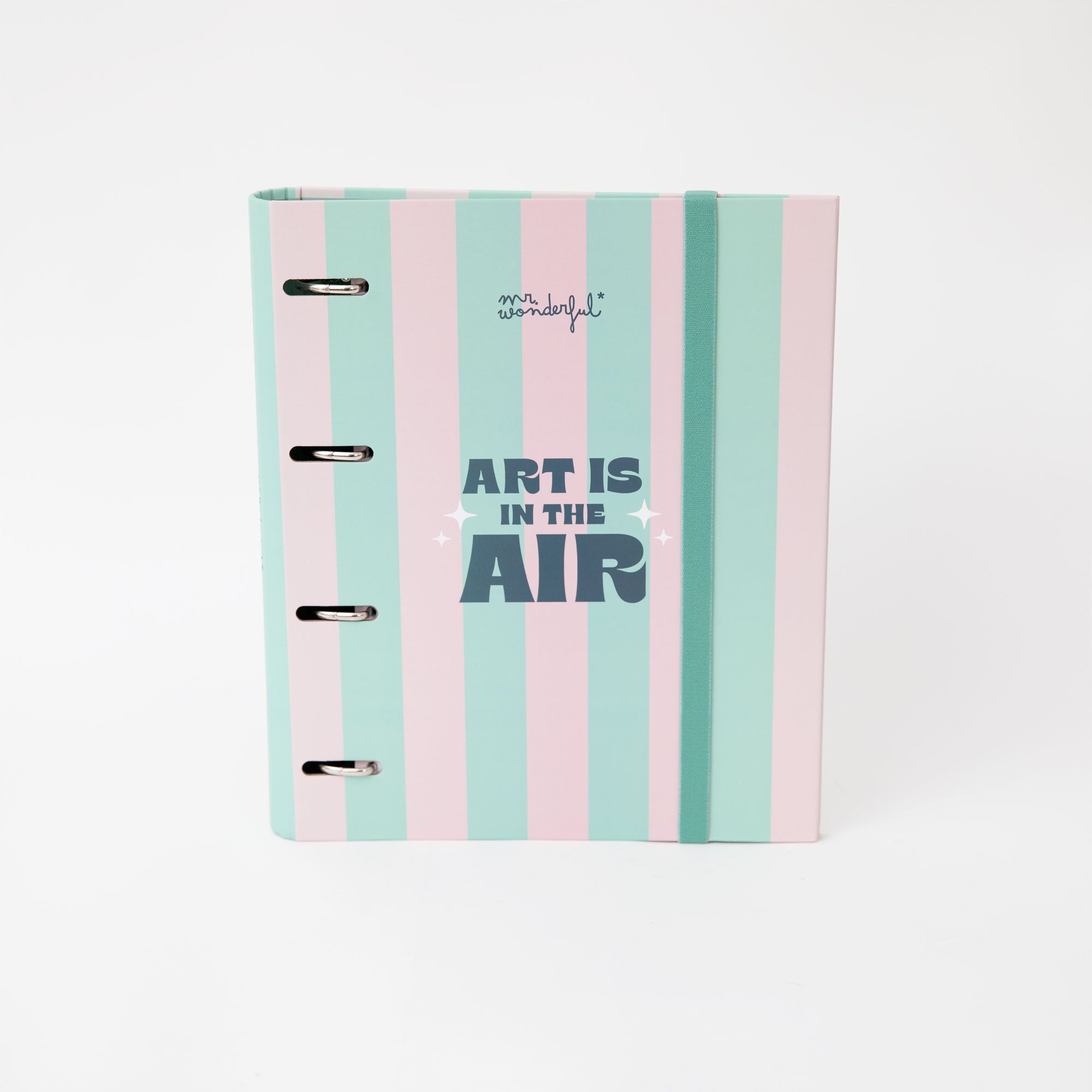 Carpeta 4 anillas y folios cuadrados - Art is in the air