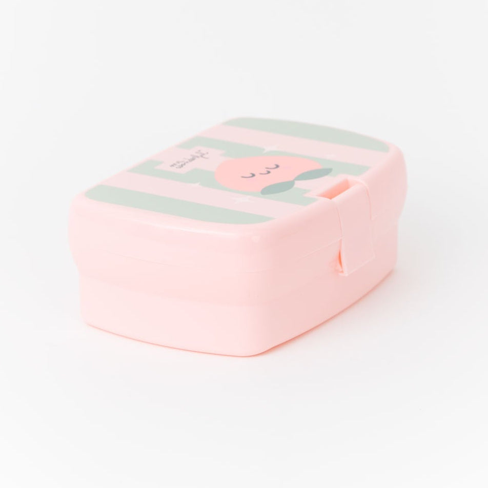 Fiambrera táper porta alimentos - Melocotón