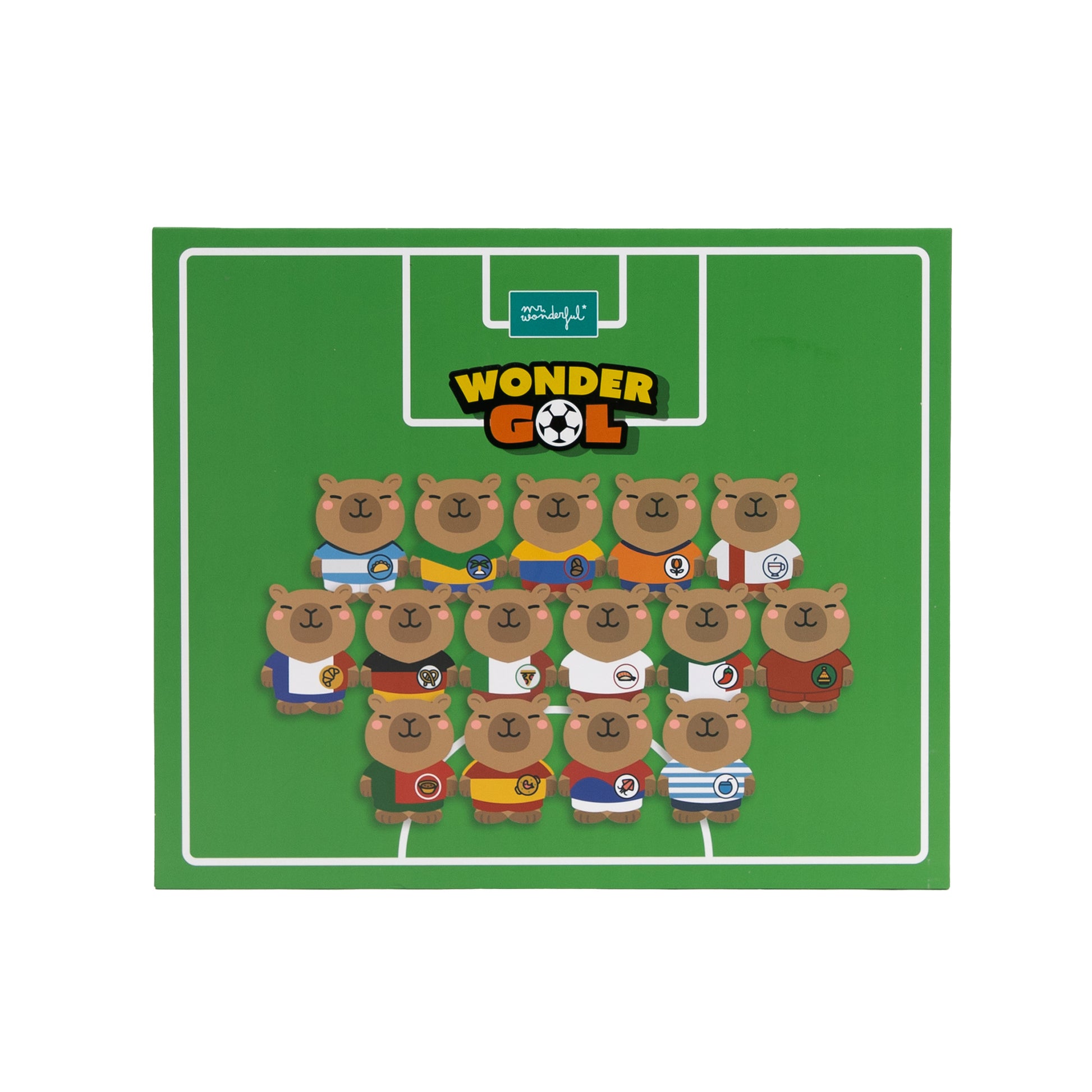 Capibaras Wonder Gol | Mr. Wonderful 