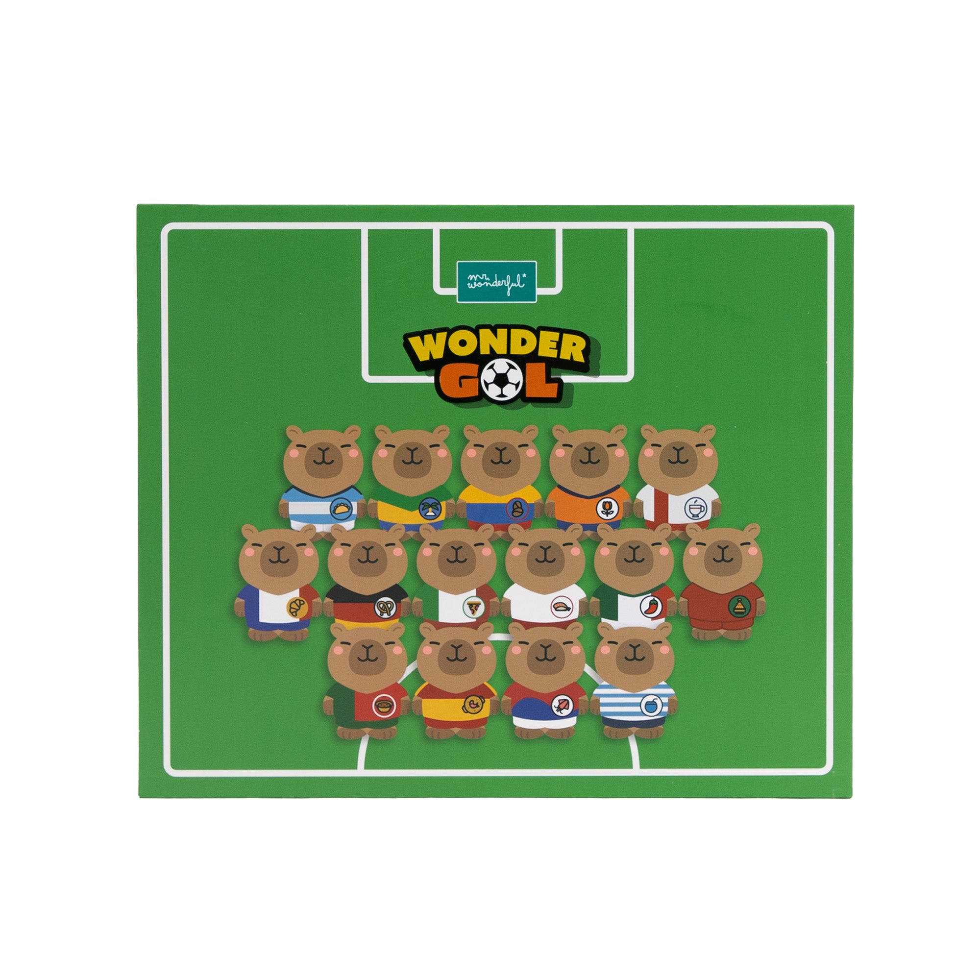 Capibaras Wonder Gol | Mr. Wonderful 