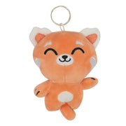 Porta-chaves de peluche - Panda vermelho 