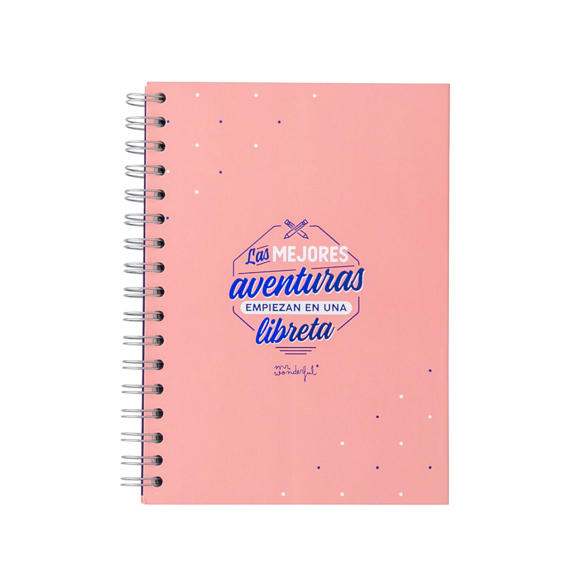 Libreta - Las mejores aventuras empiezan...