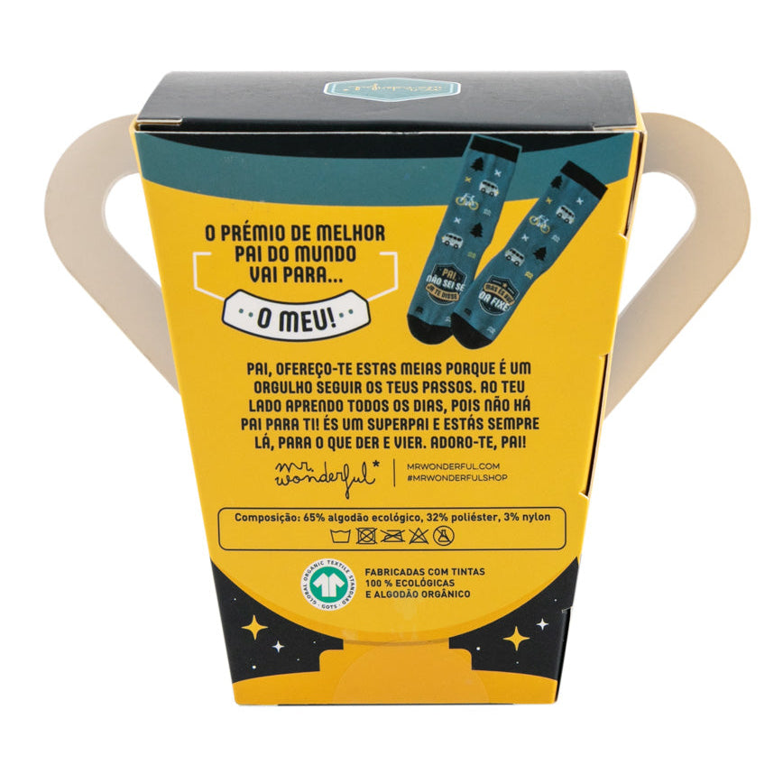 Meias Tamanho 39-41 para o campeão dos pais