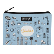 Toiletries bag wristlet - Barcelona.
