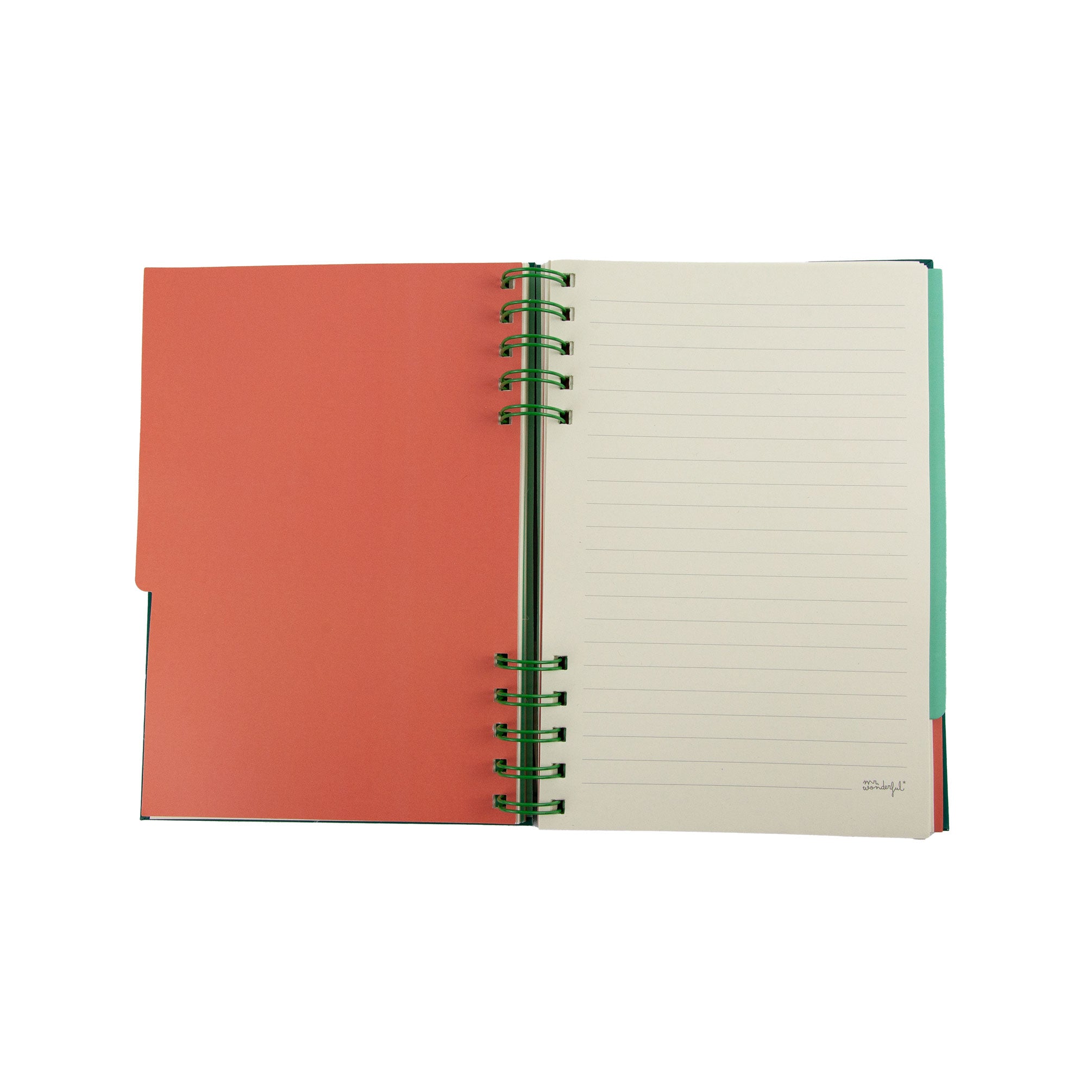 Libreta A5 con divisiones- I define myself