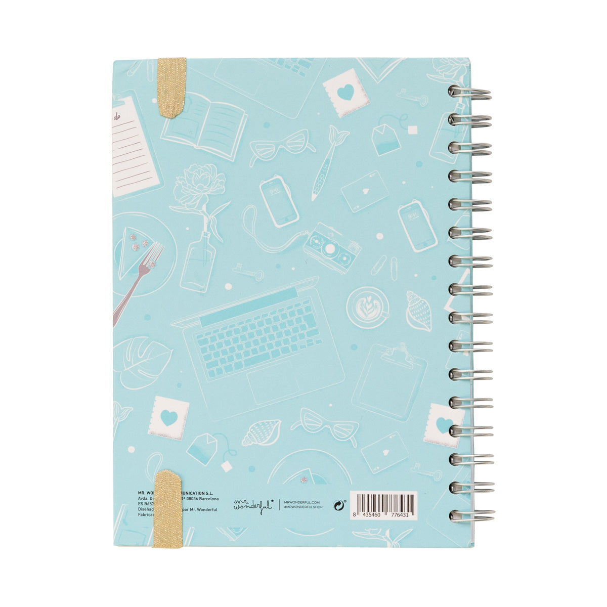 Planificador semanal Beta Coqueta + Mr. Wonderful