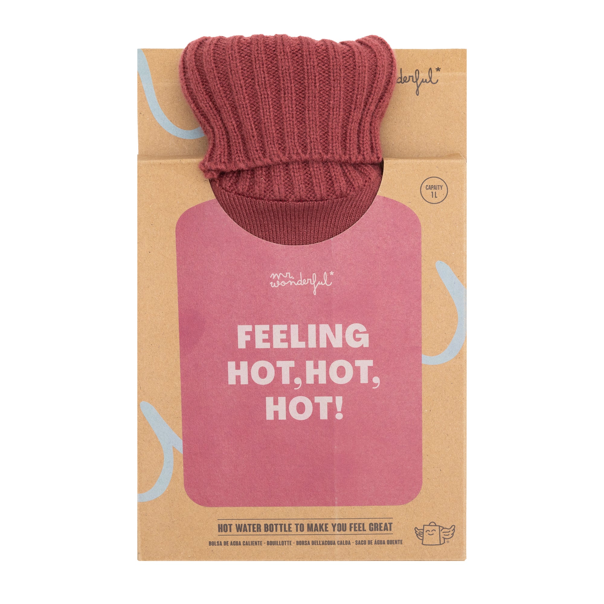 Hot water bottle - Feeling hot, hot, hot!