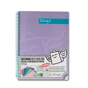 Libreta A4 Lila 120 sheets - Grid and micro-perforated paper