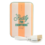Power bank con mensaje Mr. Wonderful 10.000 mAh - Ready for everything