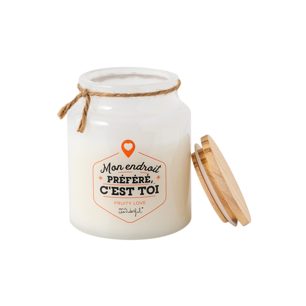 Bougie - Mon endroit préféré, c'est toi