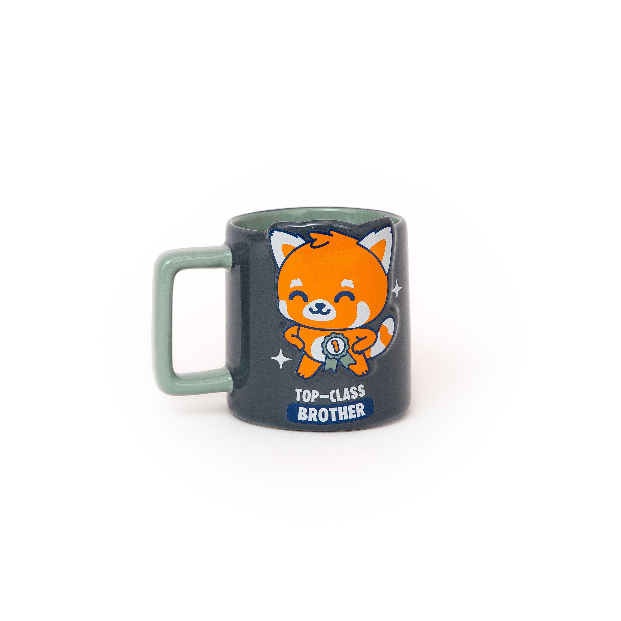3D mug red panda - Top-class brother