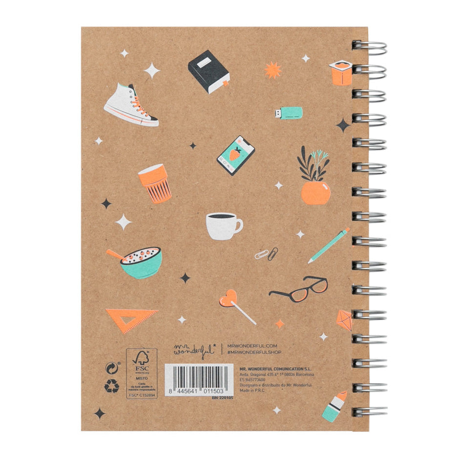 Cahier A5 - Le plein de rêves, défis et bons moments