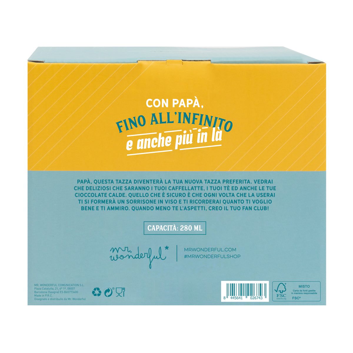 Tazza - Papai, venha te non ce n'è, sei il melhor 