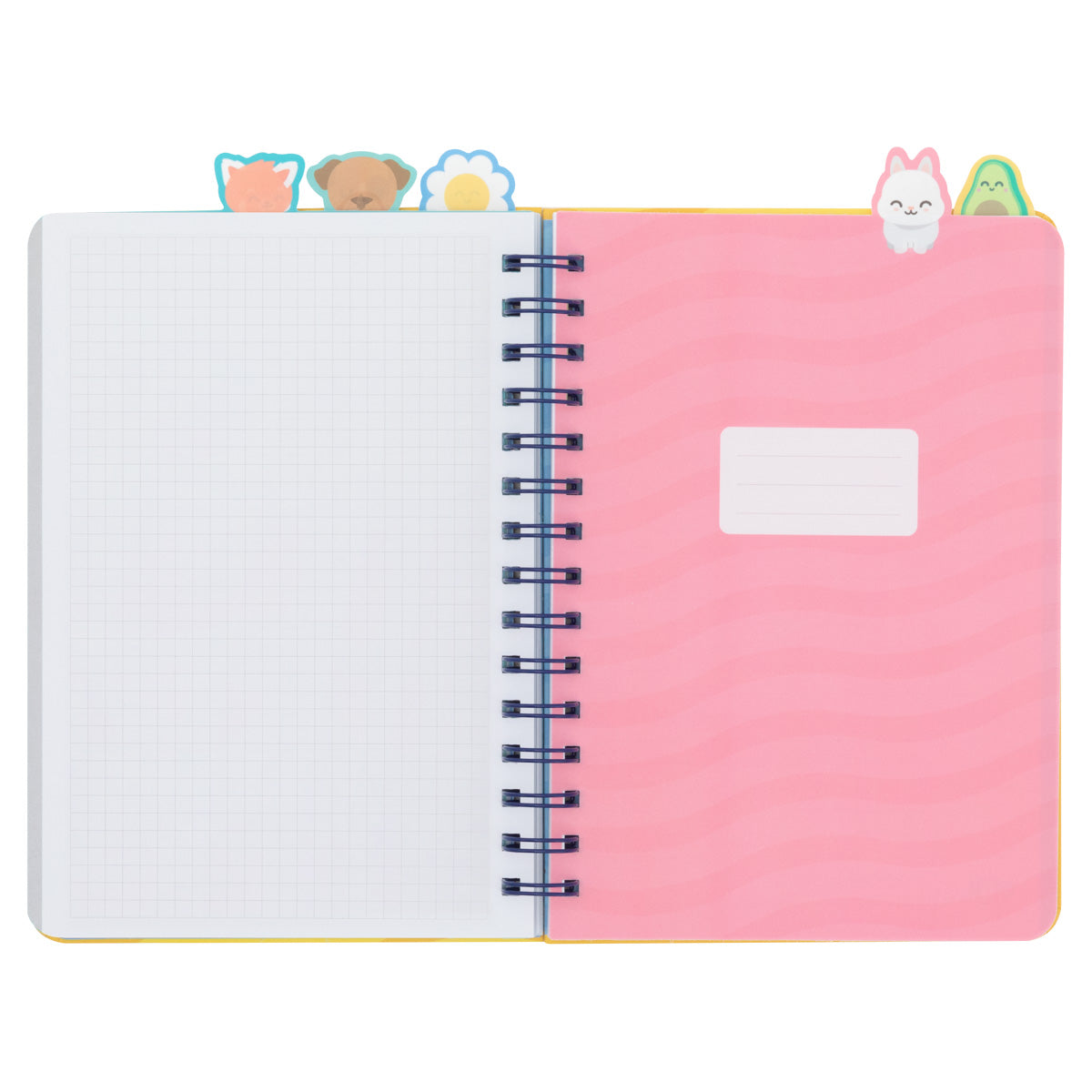 Cahier A5 com intercalares à onglets - Aux grands défis, les grands projects 