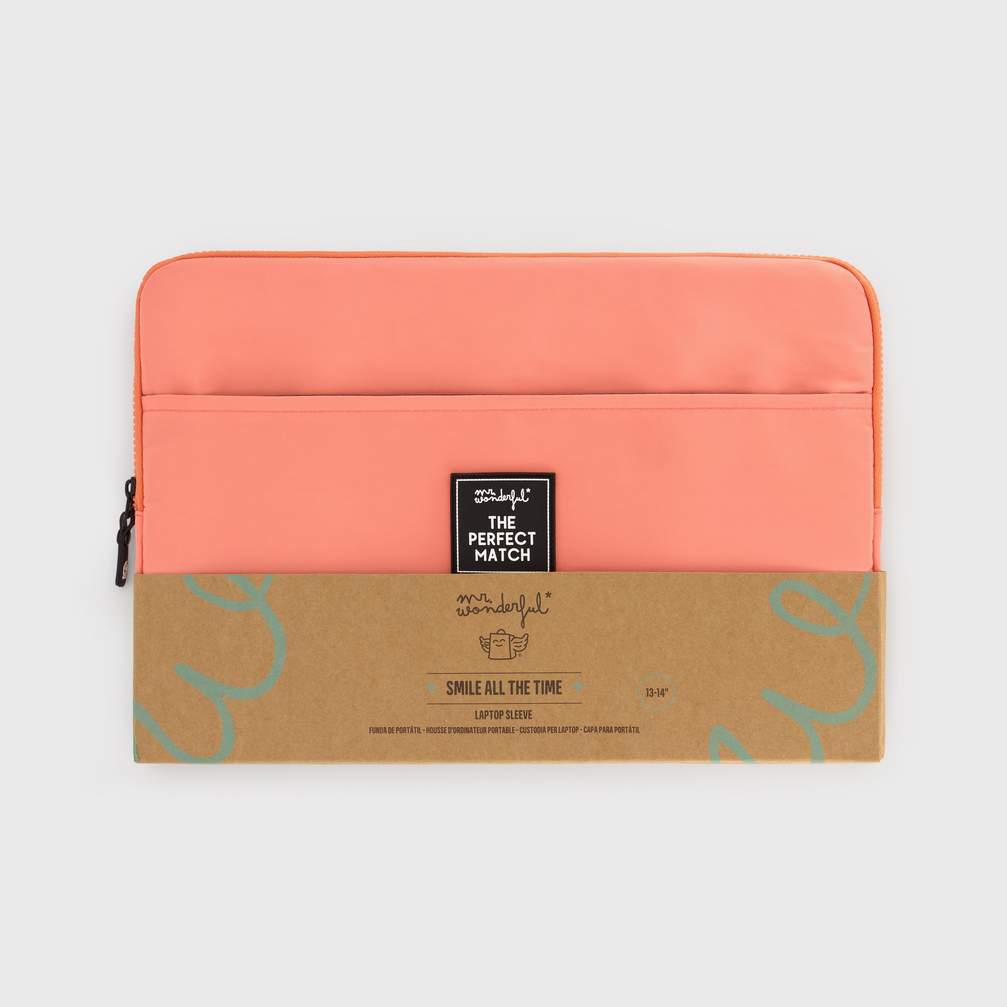 Funda para laptop 13-14" salmon - The perfect match