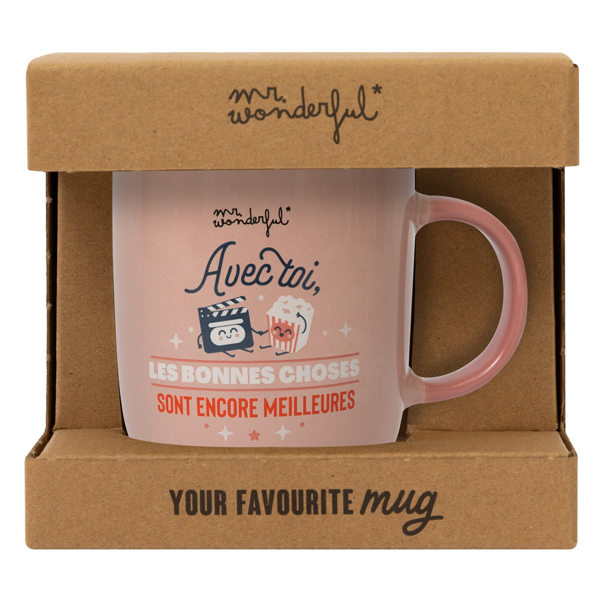 Mug - Avec toi, les bonnes choses sont encore meilleures 