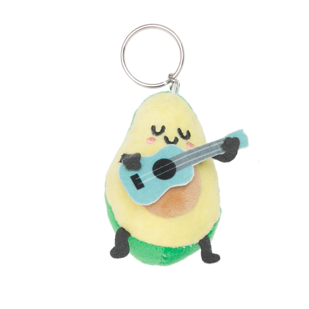 Llavero de peluche - Aguacate con guitarra Mr. Wonderful