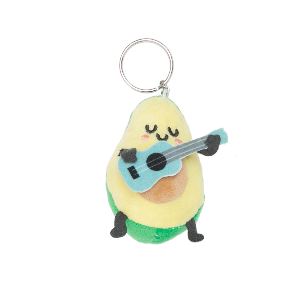 Keyring plush - Avocado with guitar