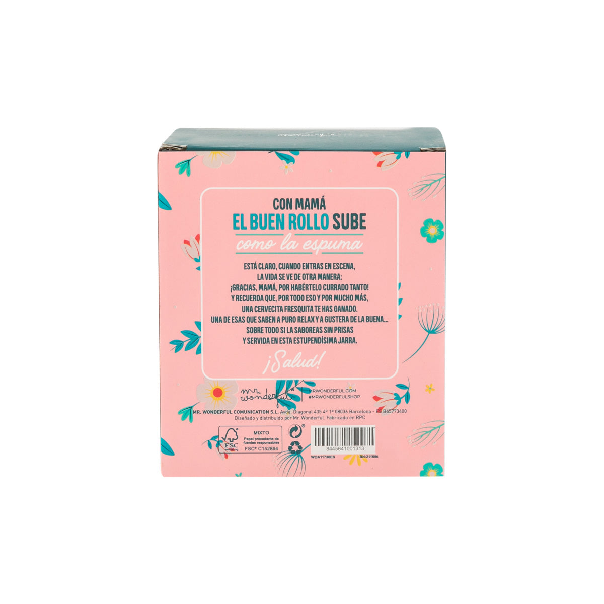 Jarra de cerveza - Mamá, te mereces todo (y esta cervecita, también)