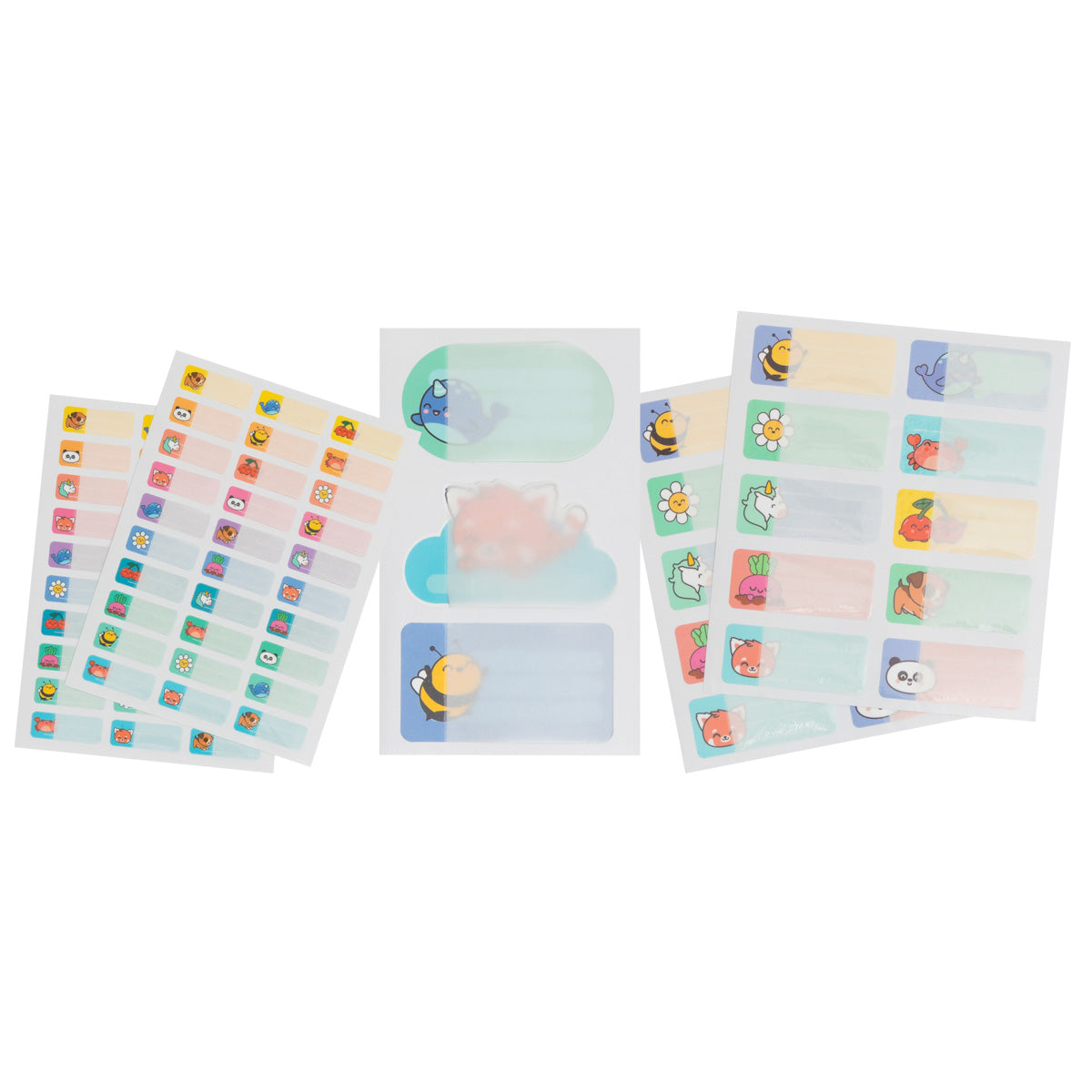 Stickers and lanyards to personalise school items