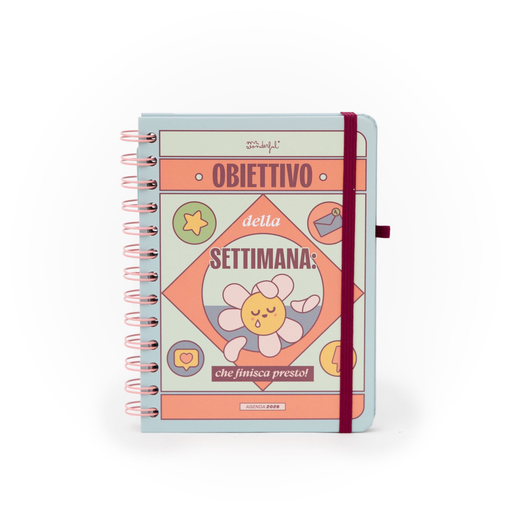 Agenda Wonder piccola 2026 Settimanale | Mr.Wonderful