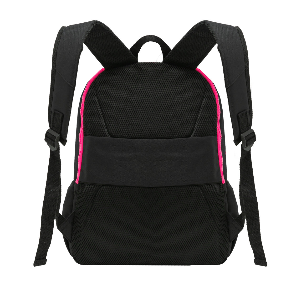 Mochila Backpack Unicorn doble zip negro - Time to believe in you