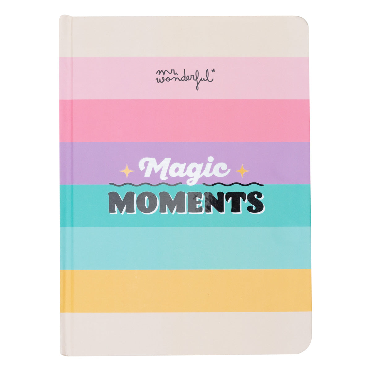A5 notebook with plush lion - Magic moments