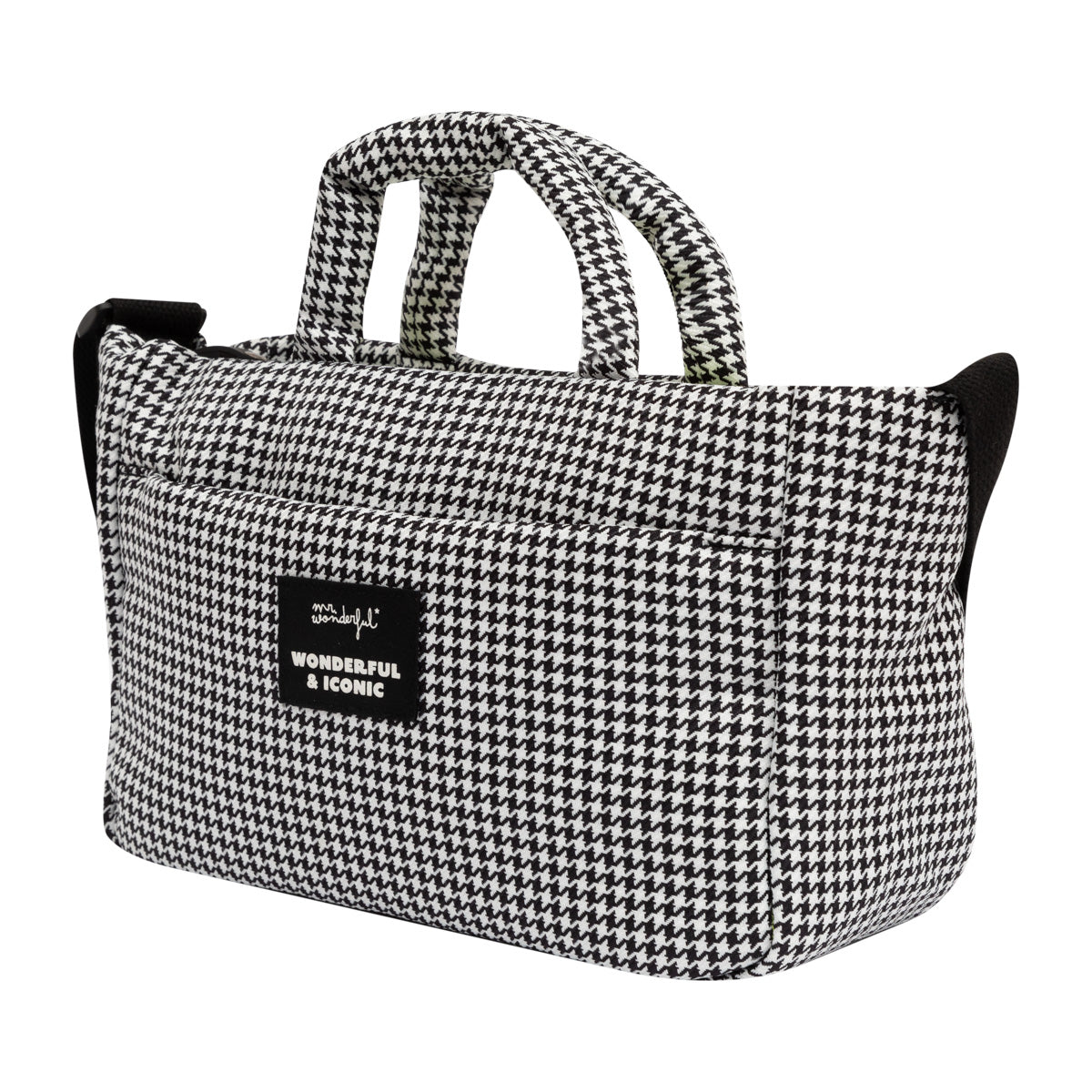 Small handbag houndstooth - Wonderful & iconic.